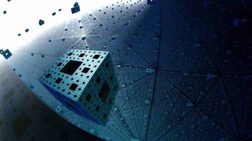 Fractal, Menger, Sponge, Flight HD Wallpapers For Desktop
