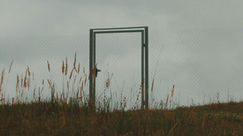 Gate, Fence, Minimalism HD Wallpapers For Desktop