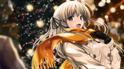 Girl, Scarf, Coat, Cold Free Wallpapers Download