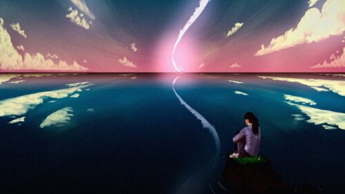 Girl, Sea, Shine Free Wallpapers Download