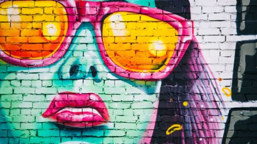 Graffiti, Wall, Girl Desktop HD Wallpapers Free Download