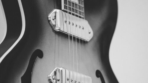 Guitar BW, Electric, Guitar PC Wallpapers Free Download