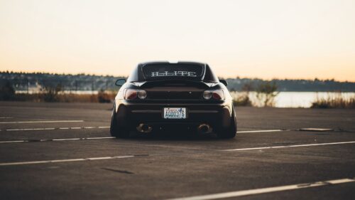 Honda S2000, Rear, View, Black Wallpapers Free Download