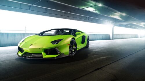 LP 740, Aventador, Green, Vorsteiner Free Wallpapers Download