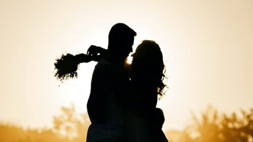 Love, Wedding, Silhouette Free Wallpapers Download