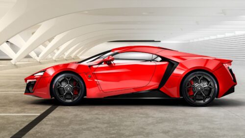 Lykan, Hypersport, Motors, Red, Side View Free Wallpapers Download