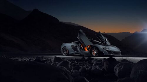 MClaren 675lt, Side View, Night HD Wallpapers Free Download