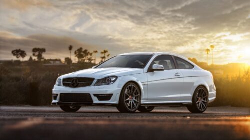 Mercedes Benz, Sunset, Mercedes HD Wallpapers Download