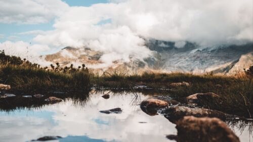 Mountains, Stones, Grass Free HD Wallpapers Download
