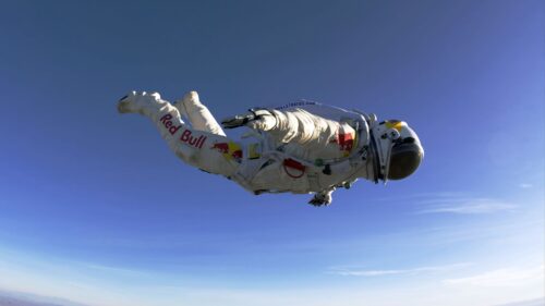 Paratrooper, Red, Bull, Jumping HD Wallpapers Free Download