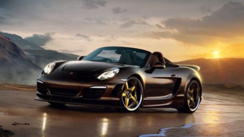 Porsche Boxster, Side View HD Wallpapers Free Download