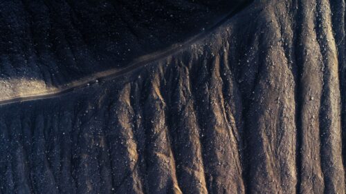 Relief Wavy, Aerial View HD Wallpapers Free Download
