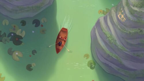River, Boat, Art HD Wallpapers Free Download