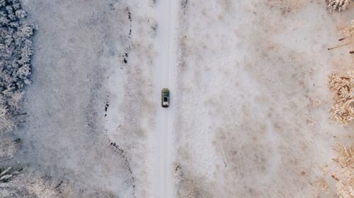 Road Car, Aerial View HD Wallpapers Free Download