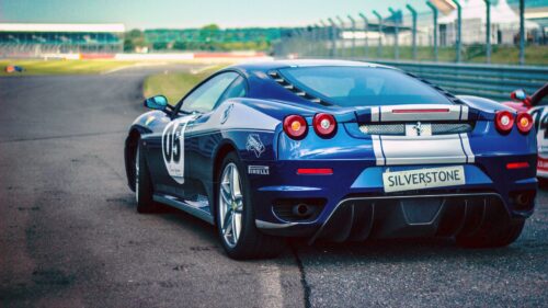 Sports Car, Side View, Blue Wallpapers Free Download