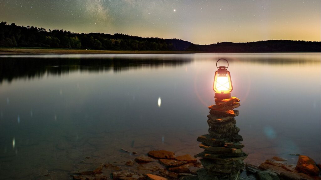 The Best Wallpapers Related to Lake, Lantern, Night