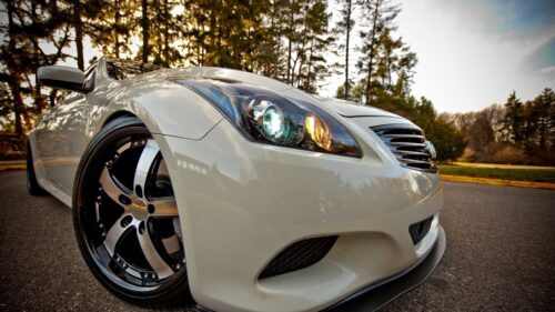 infiniti, Bumper, Headlight Desktop Wallpapers Free Download