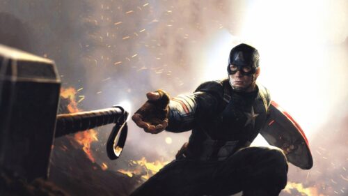 High-Quality Chris Evans Cinematic Portrait in 4K Resolution for Desktop Wallpaper