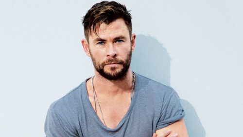 Stunning Chris Hemsworth Cinematic Portrait High Definition Desktop Wallpaper