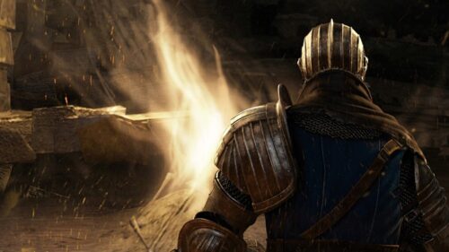 Dark Souls Epic Boss Battle Gaming Wallpaper for Desktop 4K