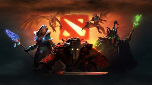 Epic Dota 2 Battle Scene 4K Desktop Gaming Wallpaper – High Quality PC Background