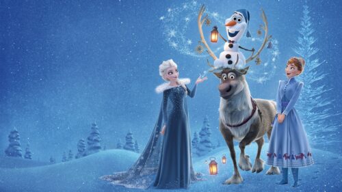 Breathtaking Frozen Winter Landscape with Icy Crystals and Snow 4K Desktop Wallpaper