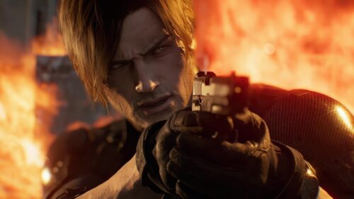 Leon S Kennedy Resident Evil 4 Remake High Quality Desktop Gaming Wallpaper 4K