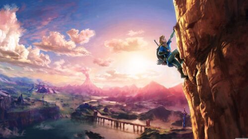 Legend of Zelda Link Epic Adventure 4K Gaming Wallpaper for Desktop PC