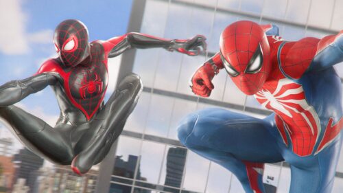 Marvels Spider-Man 2 Gaming Wallpaper 4K High Quality Desktop Background