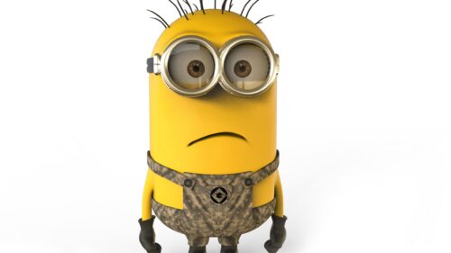 Cute Minions Party Fun High Definition 4K Desktop Wallpaper