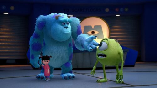 Monsters Inc Characters Sulley and Mike Wazowski High Quality Desktop Wallpaper