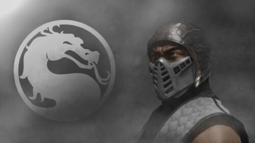 Mortal Kombat 1 Scorpion and Sub-Zero Fighting Gaming Wallpaper 4K Desktop Background