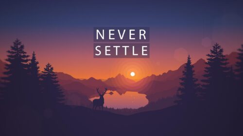 Never Change Inspirational Typography Minimalist Aesthetic High Resolution Desktop Wallpaper
