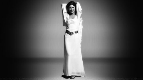 Princess Leia Organa Star Wars Galactic Rebel Hero High Resolution 4K Desktop Wallpaper