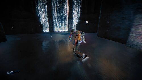 Skate Story Surreal Neon Aesthetic Gaming Wallpaper 4K for PC Desktop