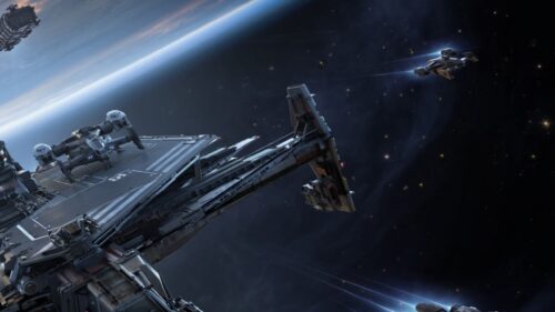 Star Citizen 4K Gaming Wallpaper: Epic Space Exploration Desktop Background