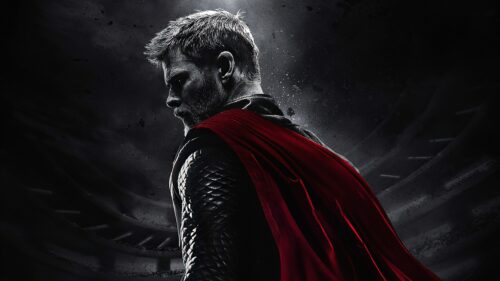 Epic Thor God of Thunder Cinematic Lightning Strike 4K Desktop Wallpaper
