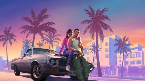 GTA VI Lucia and Jason Sunset Miami Vibes 4K PC Wallpaper