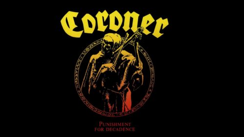 Coroner Punishment For Decadence Metal Band Artwork 4K PC Wallpaper