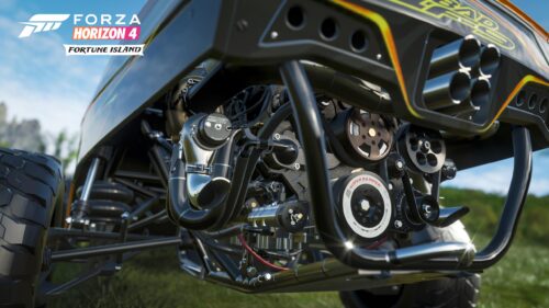 Forza Horizon 4 Fortune Island Off Road Engine Detail Desktop Wallpaper