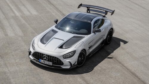 Mercedes AMG GT Black Series High Performance Sports Car 4K Wallpaper