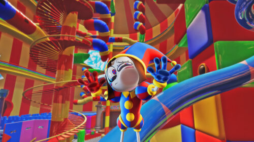 Pomni from The Amazing Digital Circus High Definition PC Wallpaper