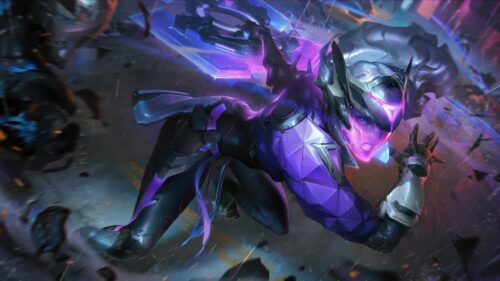 Cyberpunk Project Vayne League of Legends 4K PC Wallpaper