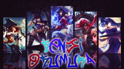League of Legends Champions Montage 4K Desktop Wallpaper