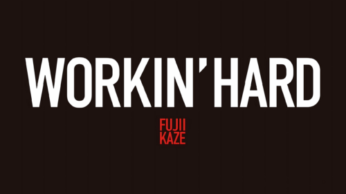 Fujii Kaze Workin Hard Motivational Typography PC Wallpaper