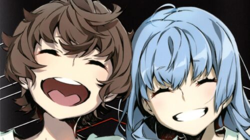 Happy Anime Characters Laughing Together 4K PC Wallpaper