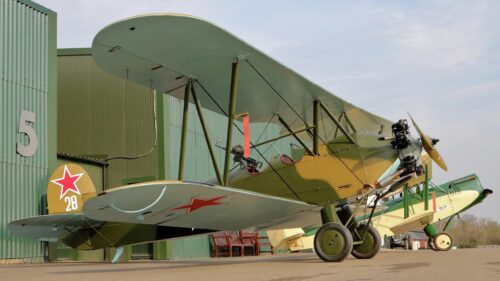 Vintage Polikarpov Po 2 Soviet Biplane Military Aircraft PC Wallpaper