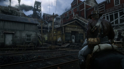 Arthur Morgan in Annesburg Red Dead Redemption 2 4K PC Wallpaper