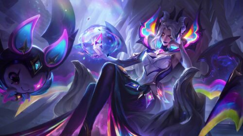League of Legends Star Nemesis Morgana 4K PC Wallpaper