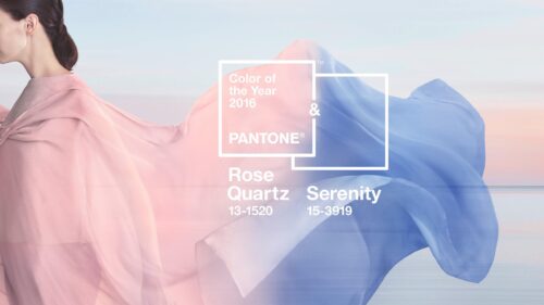 Pantone Color of the Year 2016 Rose Quartz and Serenity Desktop Wallpaper
